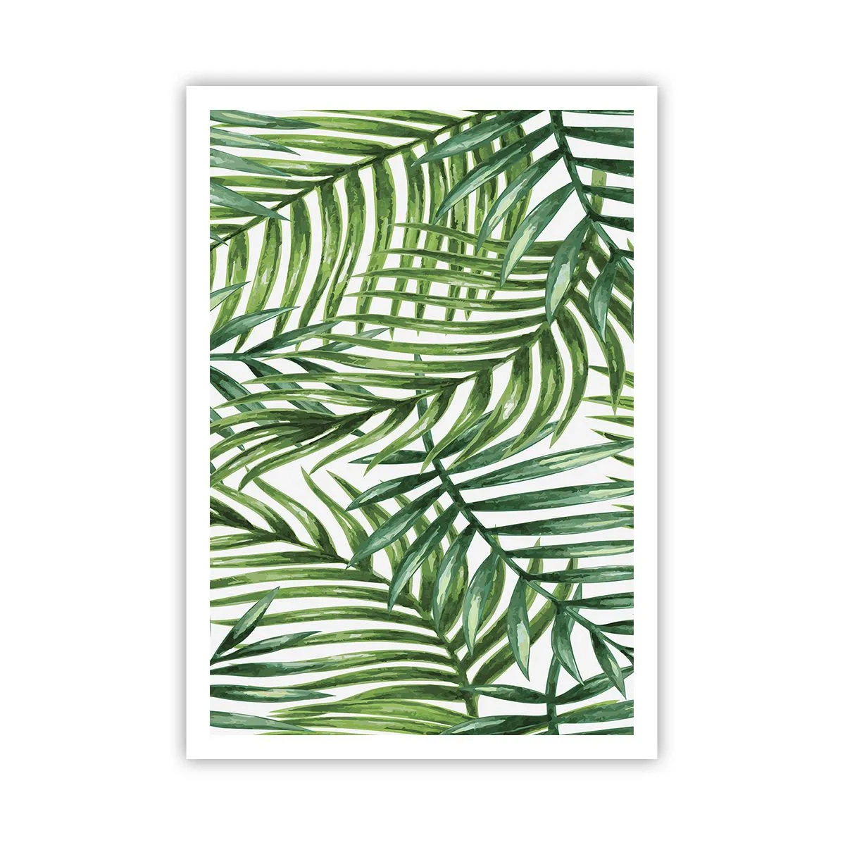 Plakat - Under det grønne baldakin - 70x100 cm