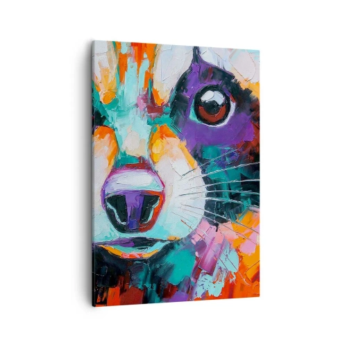 Lærredstryk - Billede på lærred - Kun gode følelser - 50x70 cm