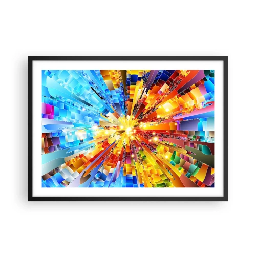 Plakat i sort ramme - In medias res - 70x50 cm