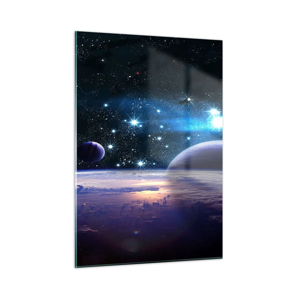 Billede på glas - Er du stadig alene? - 50x70 cm