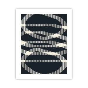 Plakat - Forsøg på at bryde igennem mørket - 40x50 cm