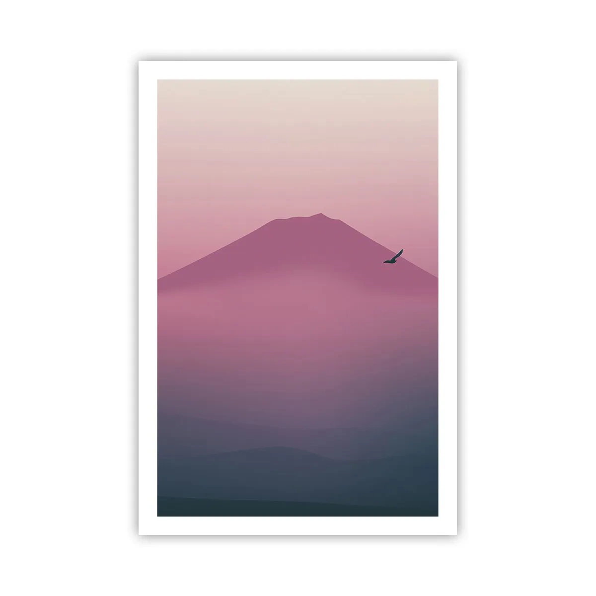 Plakat - Vandrer over skyerne - 61x91 cm