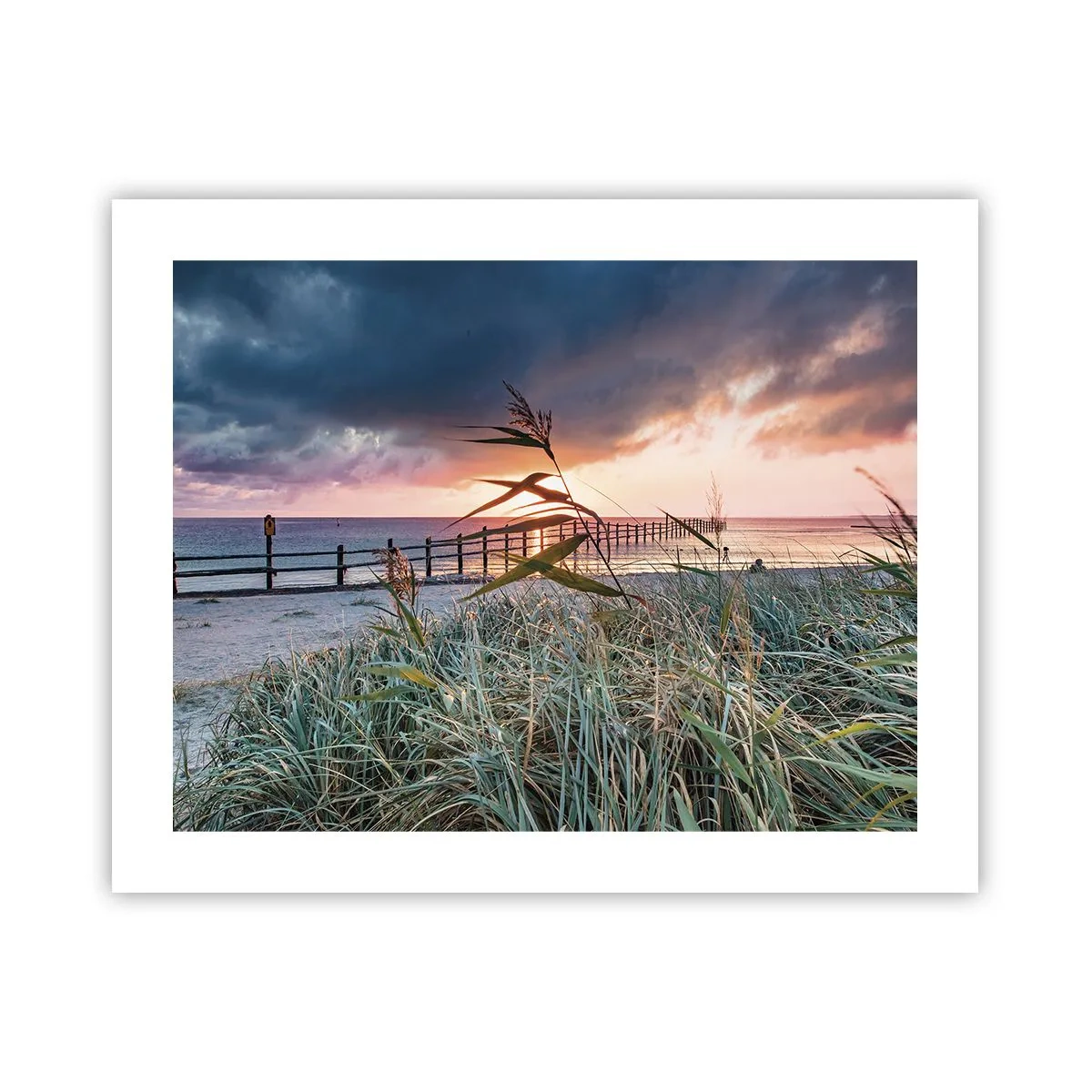 Plakat - Ikke passerer med vinden - 50x40 cm