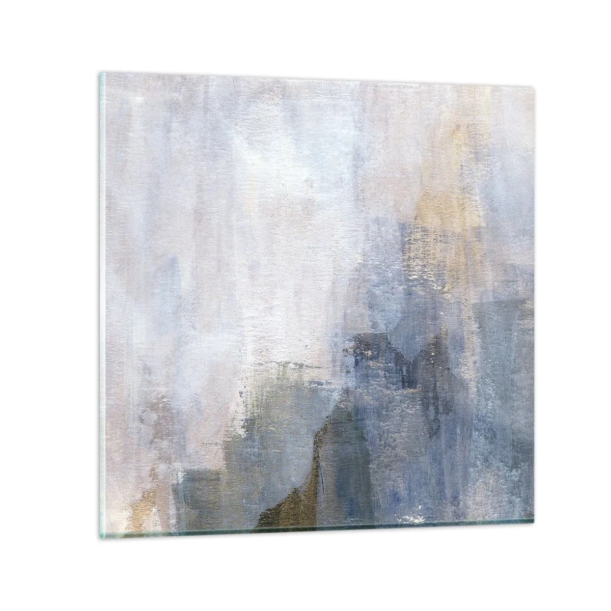 Billede på glas - Farvetoner og akkorder - 30x30 cm