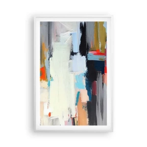 Plakat i hvid ramme - Er der en metode? - 61x91 cm