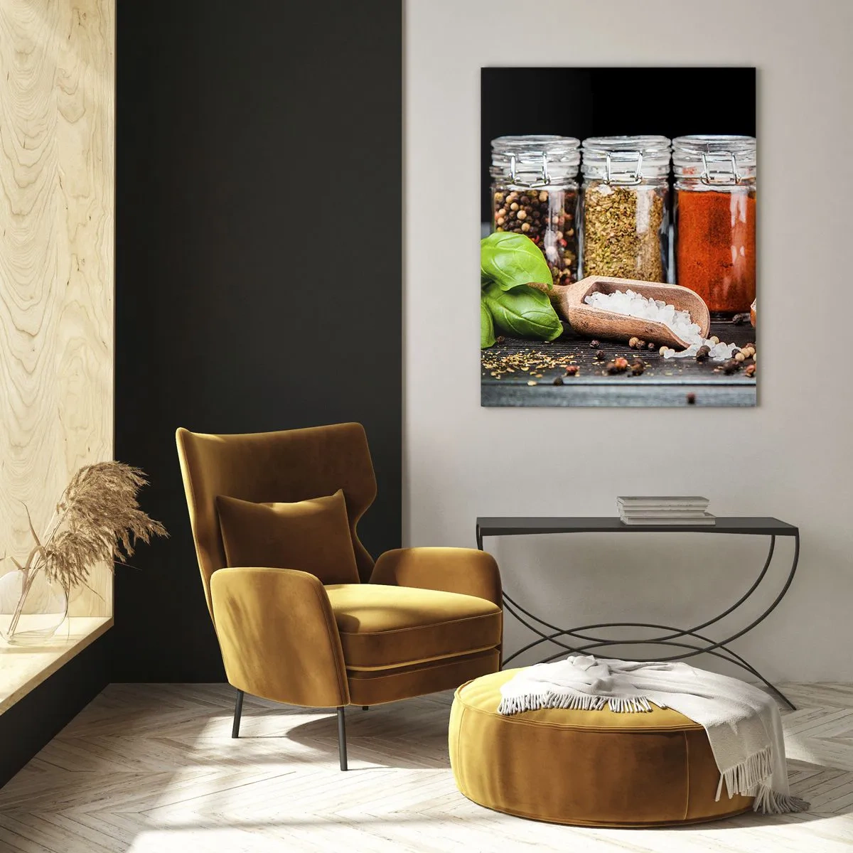 Billede på glas - For at livet kan smages - 50x70 cm