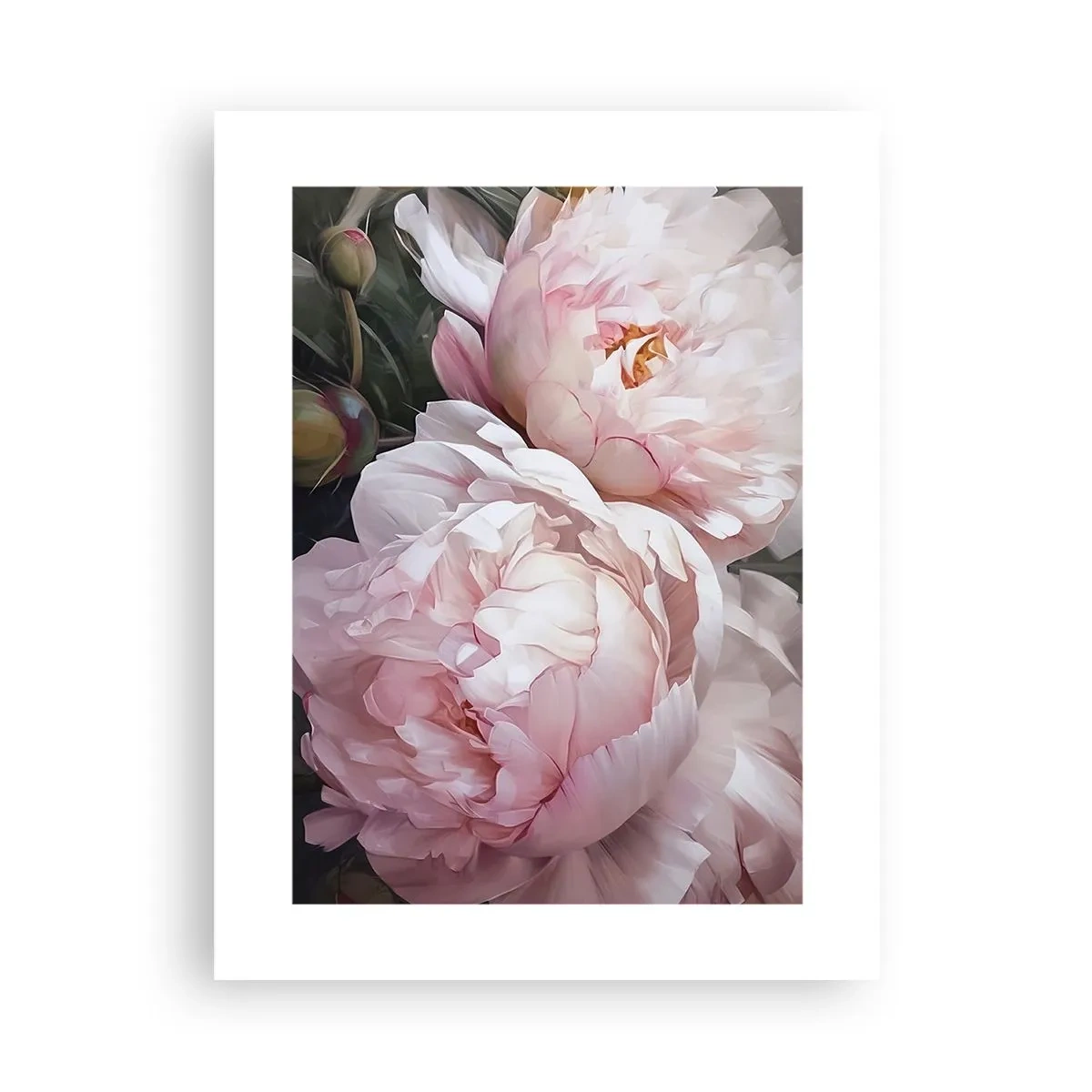 Plakat - Fastlåst i blomstring - 30x40 cm