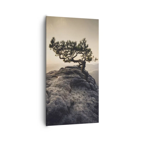 Lærredstryk - Billede på lærred - Livet vinder altid - 65x120 cm