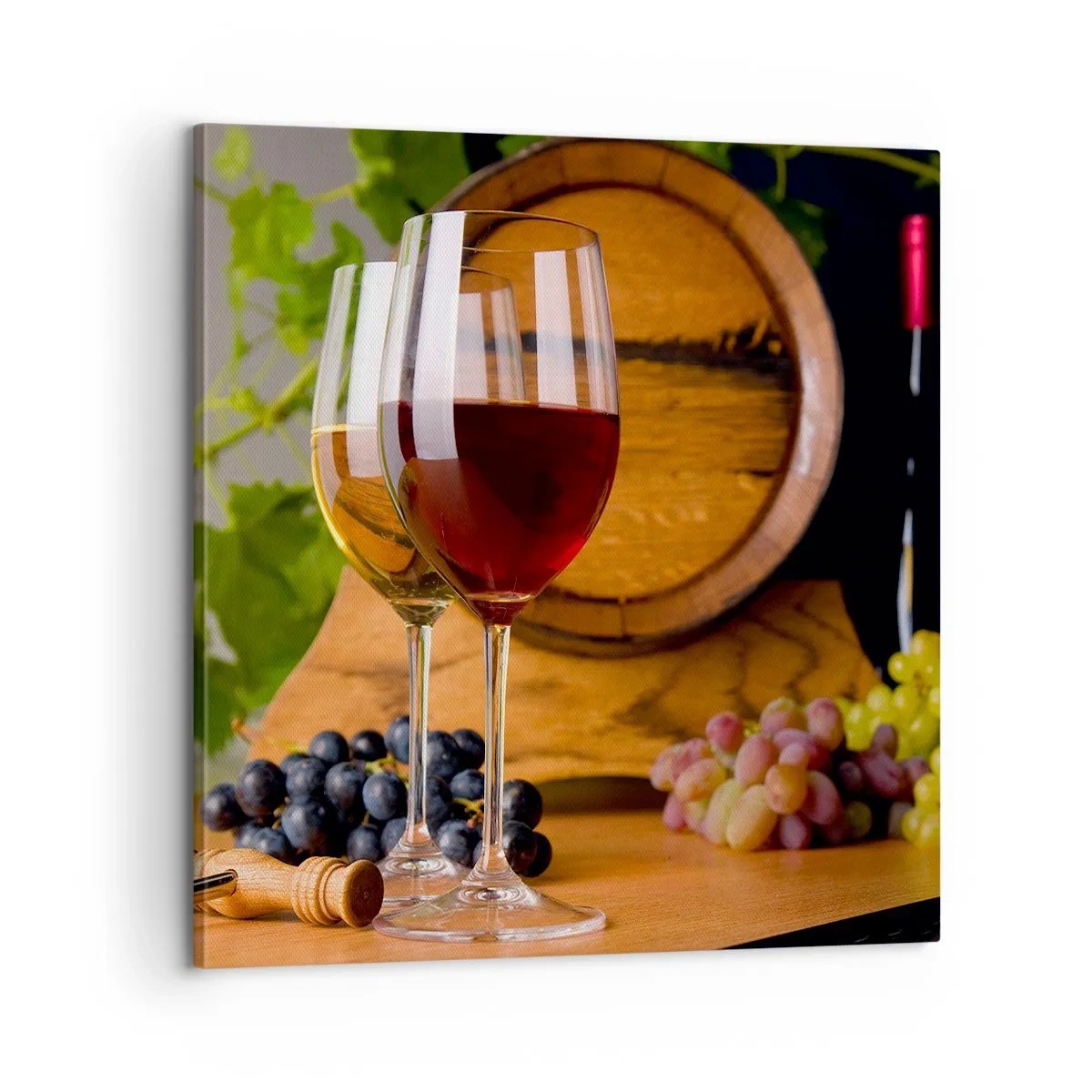 Lærredstryk - Billede på lærred - Som de gamle mestre - 60x60 cm