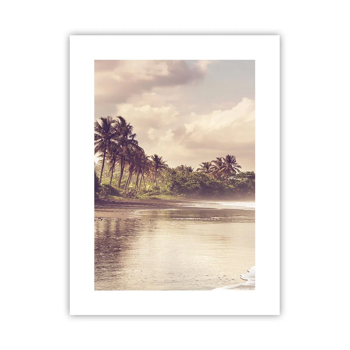 Plakat - Kærtegner bølgerne - 30x40 cm