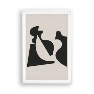 Plakat i hvid ramme - Sammensæt din egen - 61x91 cm