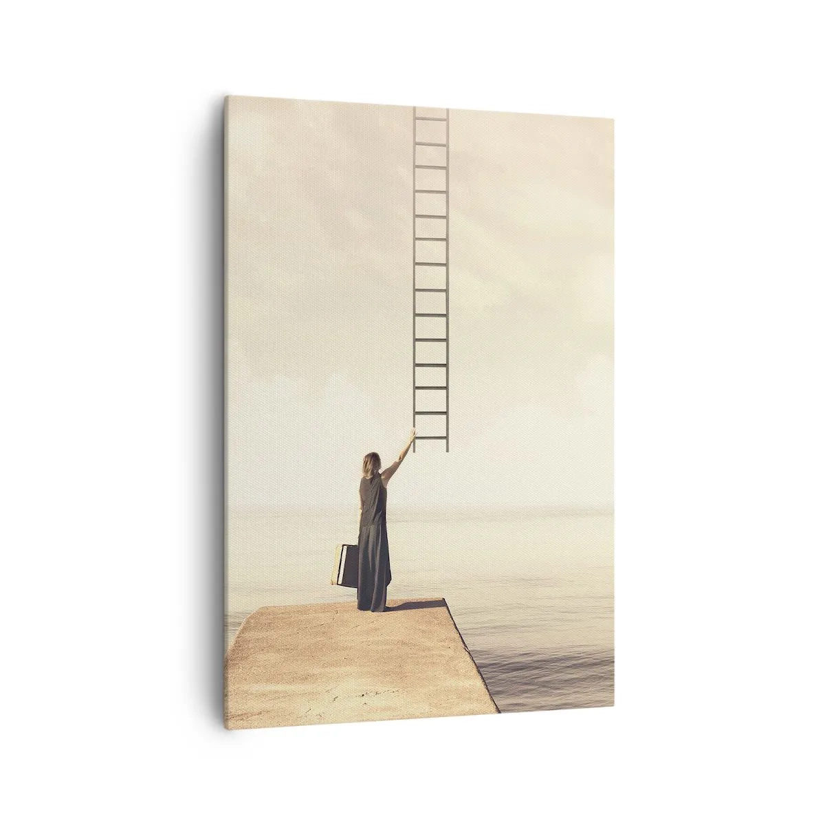 Lærredstryk - Billede på lærred - En magisk rejse - 70x100 cm