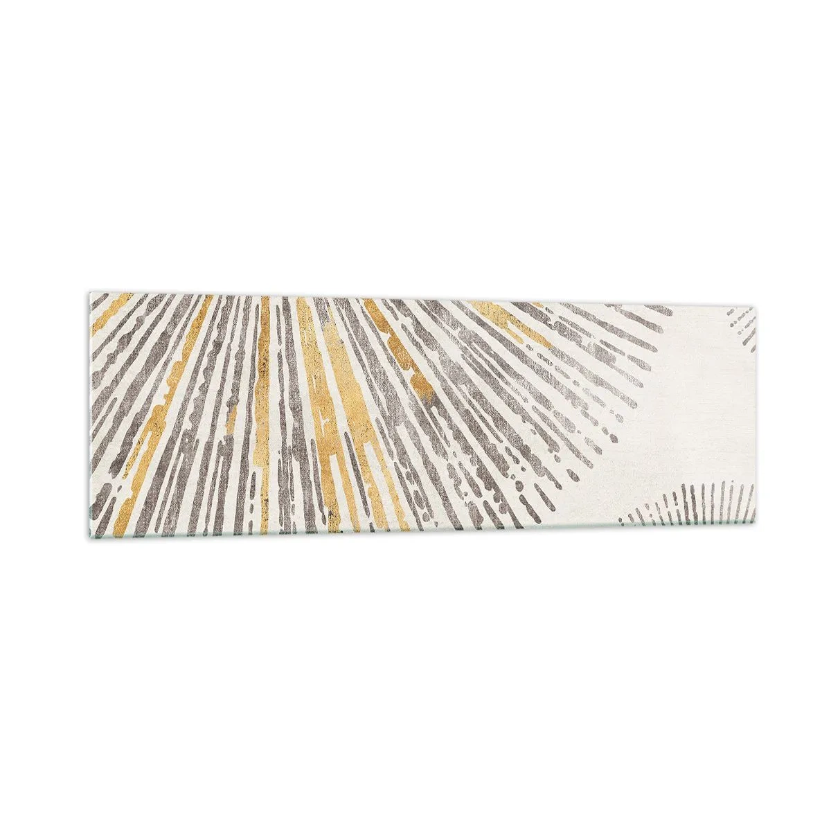 Billede på glas - Skønheden i en rokke - 160x50 cm