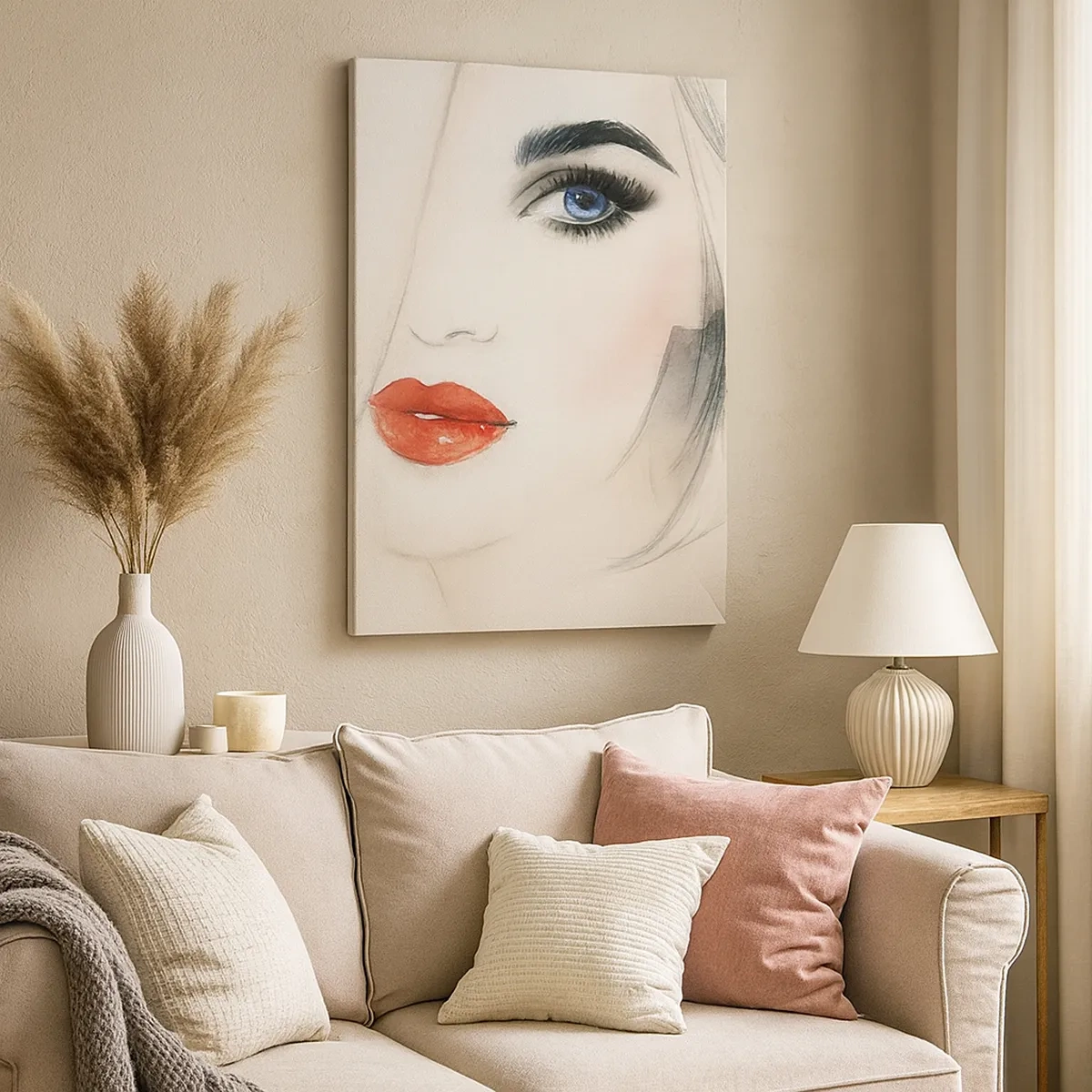 Lærredstryk - Billede på lærred - Hypnotiserer og beruser - 50x70 cm