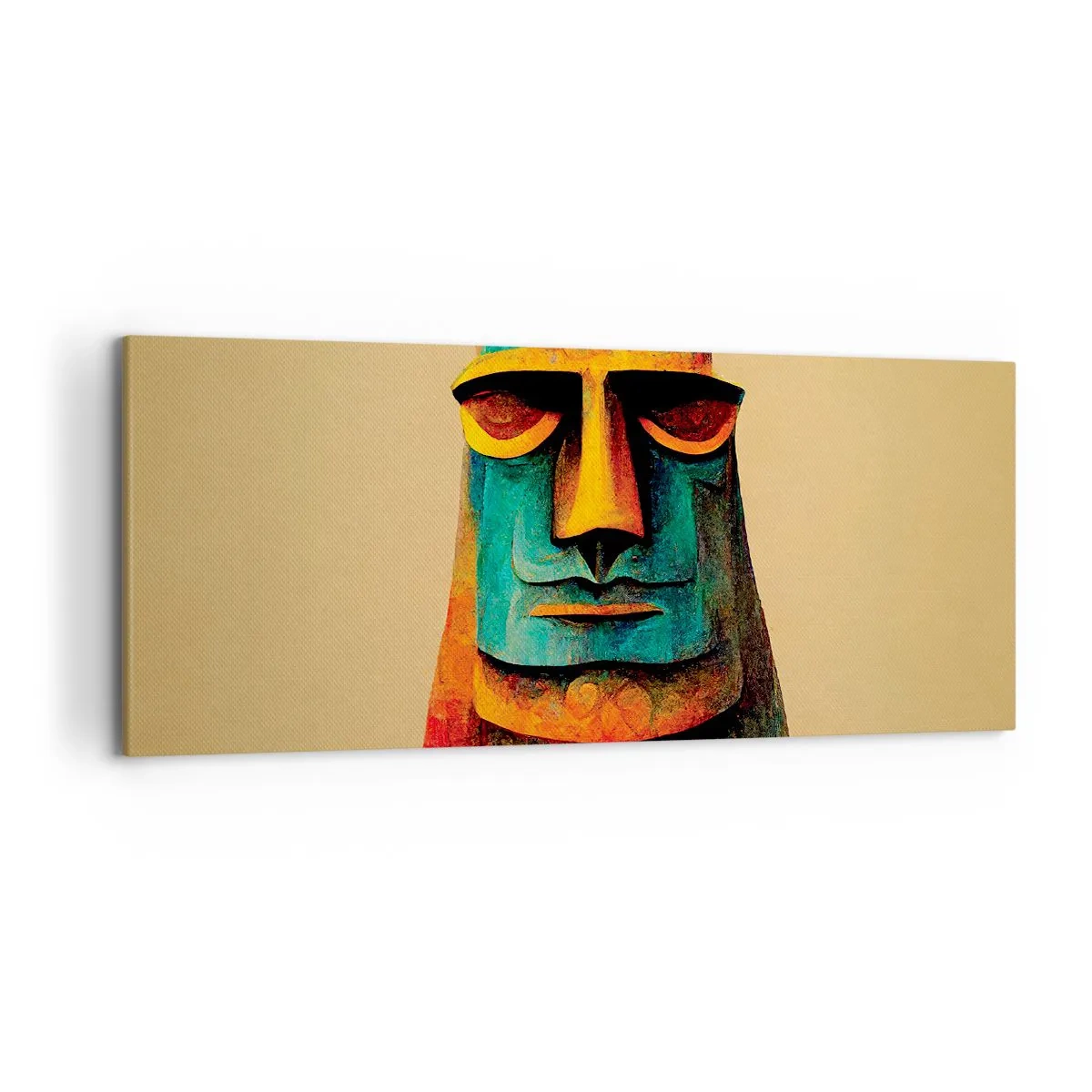 Lærredstryk - Billede på lærred - Statuarisk, men alligevel sympatisk - 120x50 cm