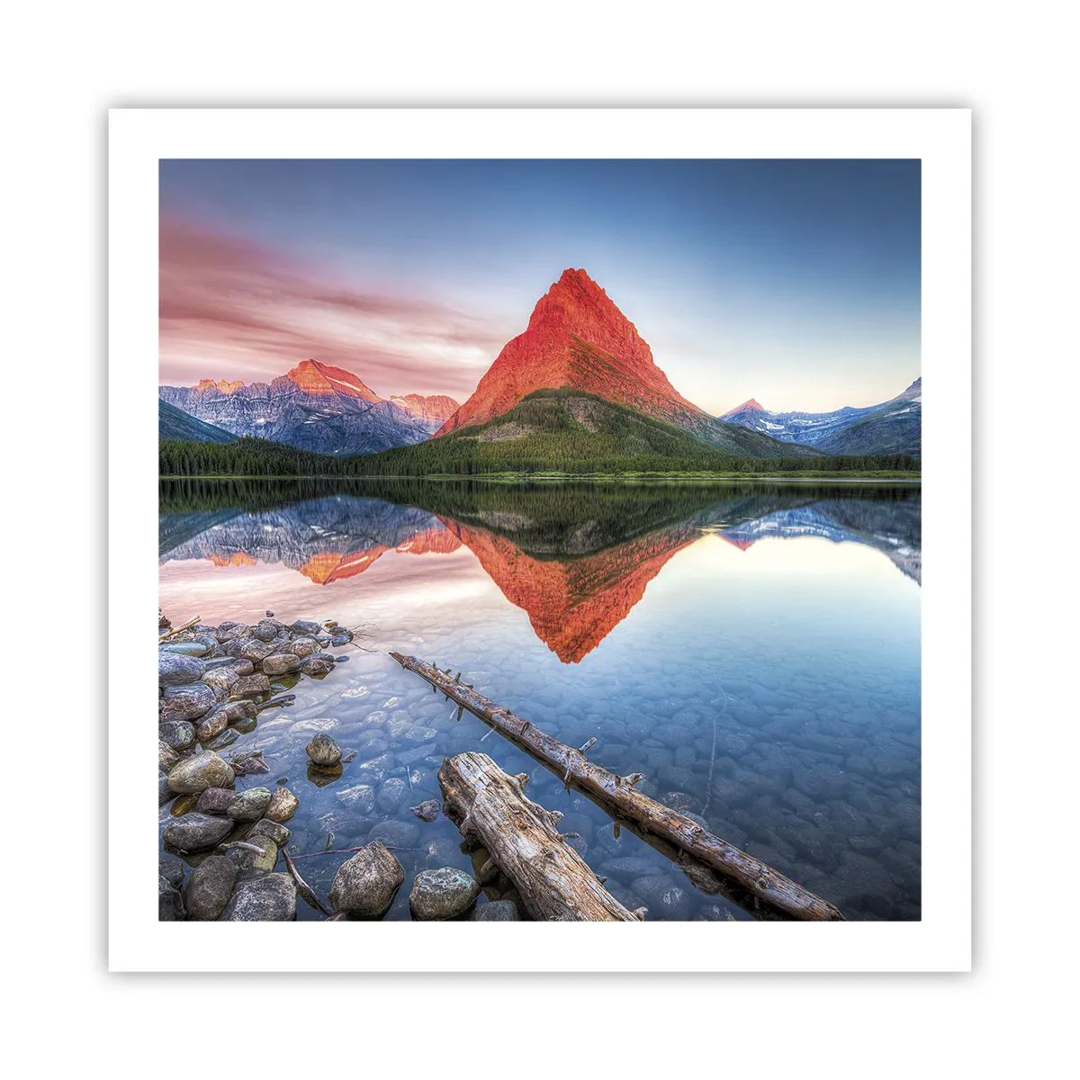 Plakat - Varme og kulde - 60x60 cm