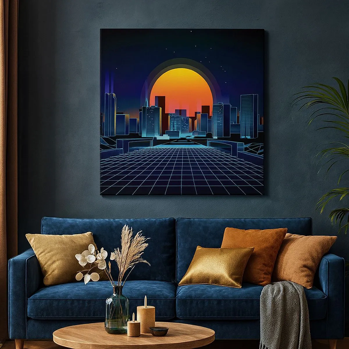 Lærredstryk - Billede på lærred - Vil du stadig gerne komme til den ægte vare? - 30x30 cm