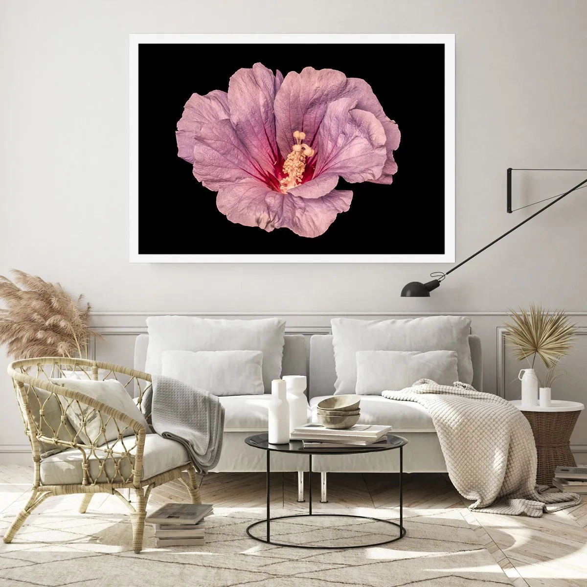 Plakat - Lige i hjertet - 100x70 cm