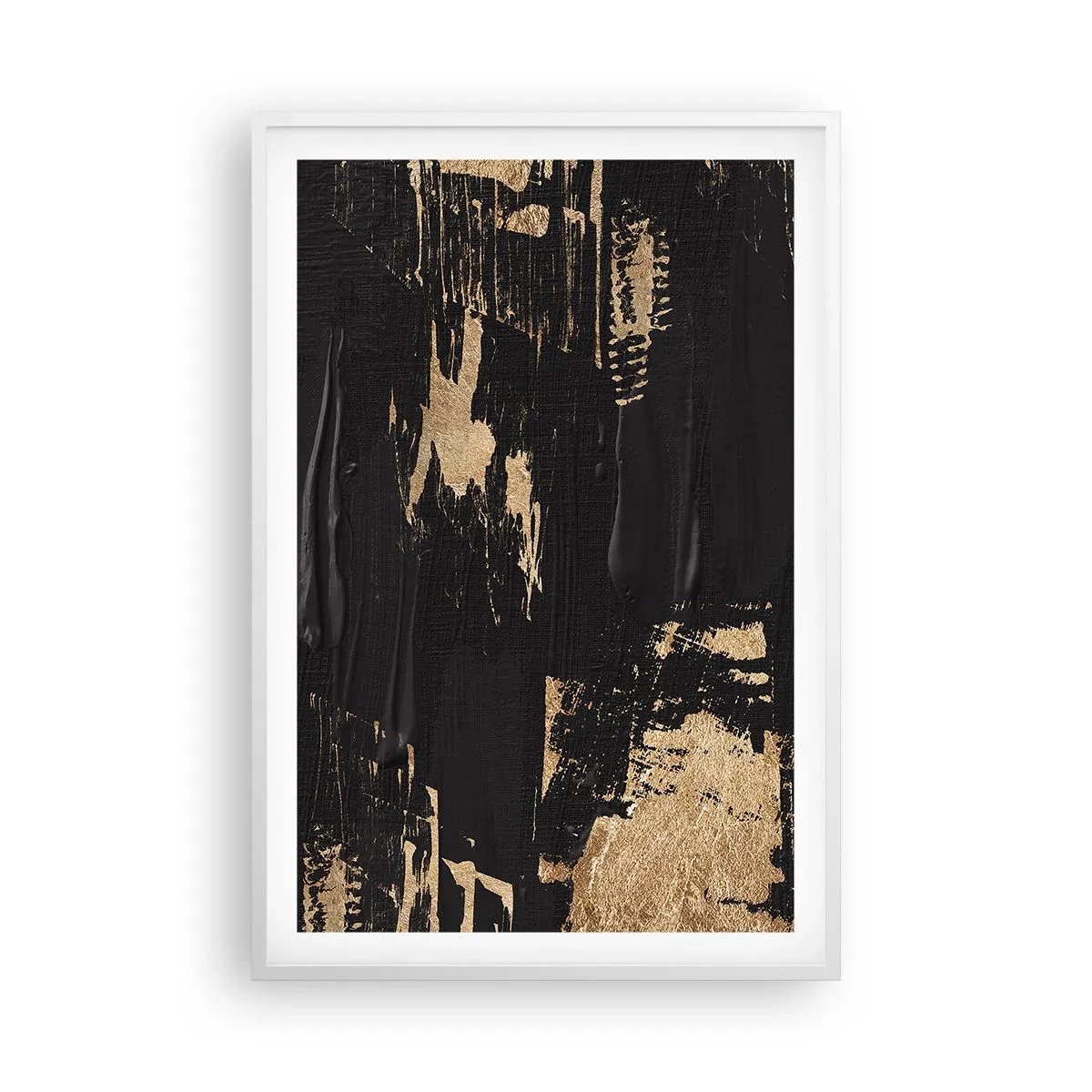 Plakat i hvid ramme - Et spor af berøring - 61x91 cm