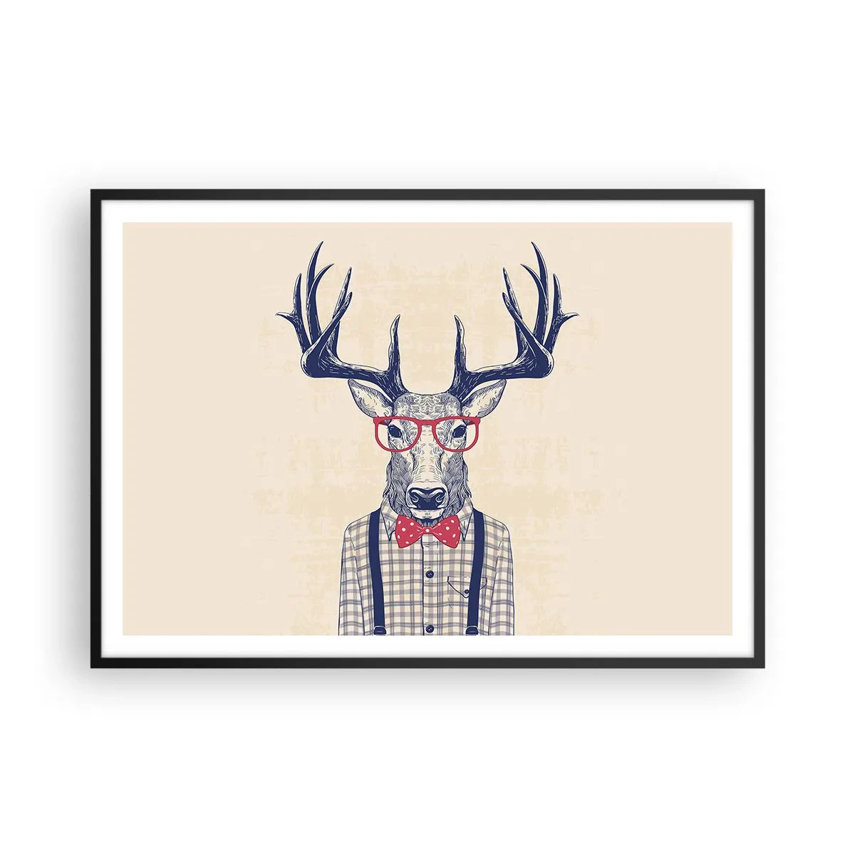 Plakat i sort ramme - Et underholdende ekstravaganza - 100x70 cm