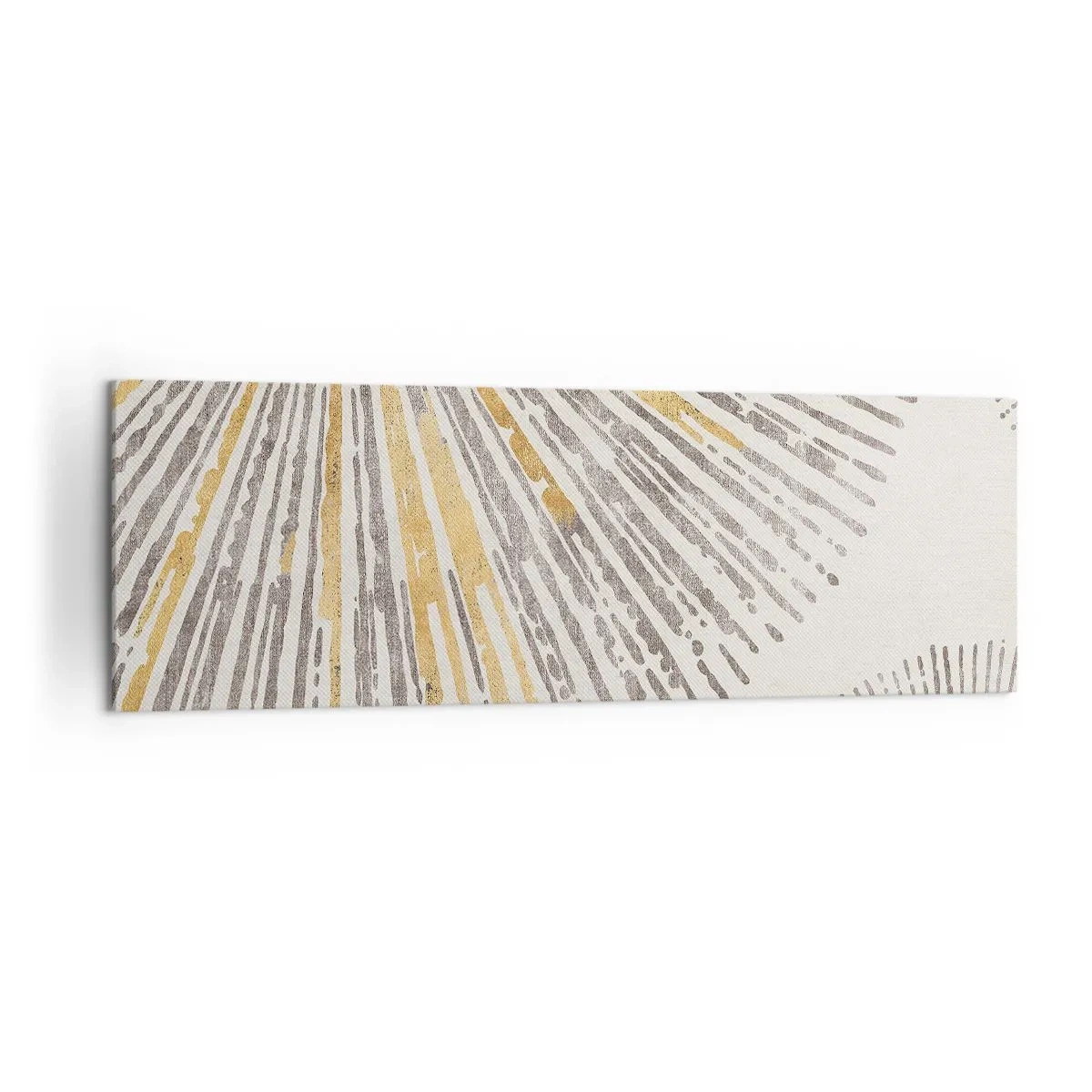 Lærredstryk - Billede på lærred - Skønheden i en rokke - 160x50 cm