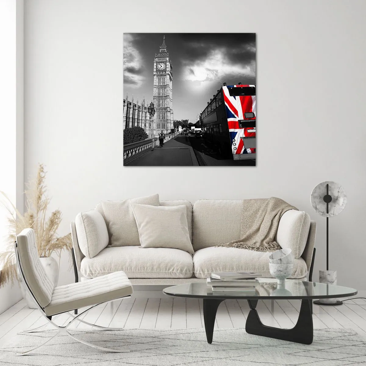 Billede på glas - Stolt og stor - 70x70 cm