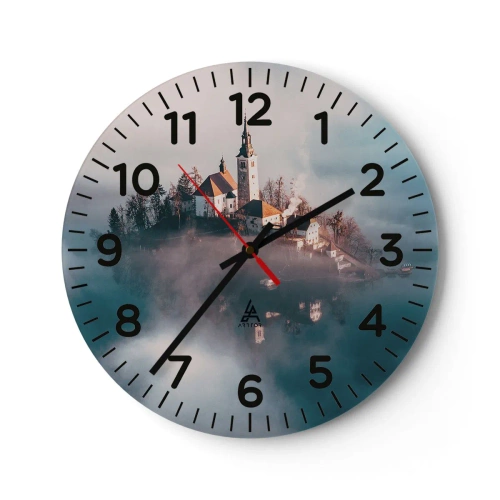 Vægur, Uret - Drømmeøen - 40x40 cm