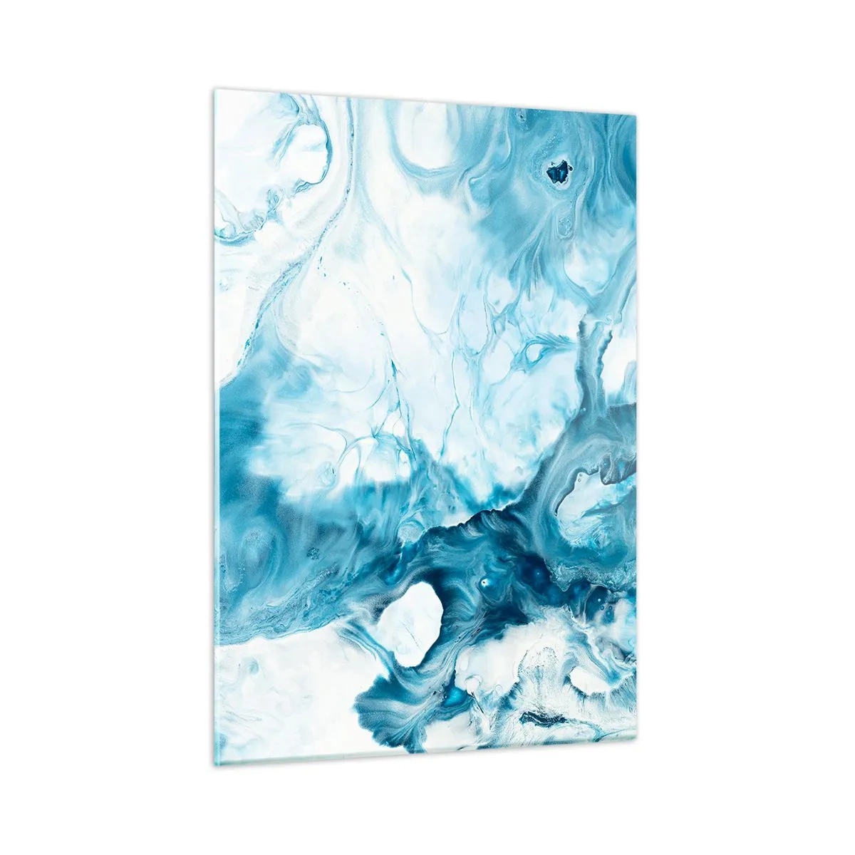 Billede på glas - Blå koncert - 50x70 cm