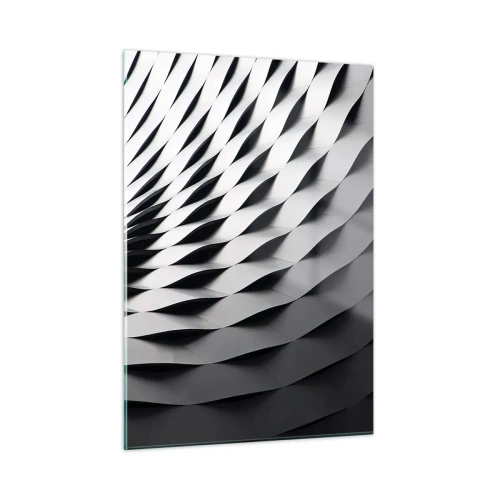 Billede på glas - På bølgernes overflade - 50x70 cm