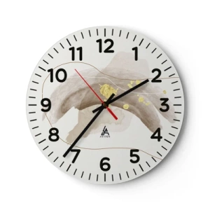 Vægur, Uret - Mødt i rummet - 30x30 cm