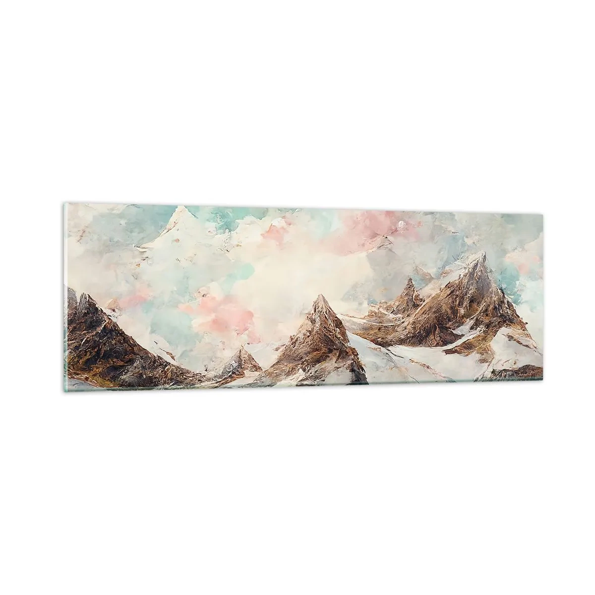 Billede på glas - Stenede knive - 90x30 cm
