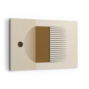 Lærredstryk - Billede på lærred - Forskellige stater - 120x80 cm