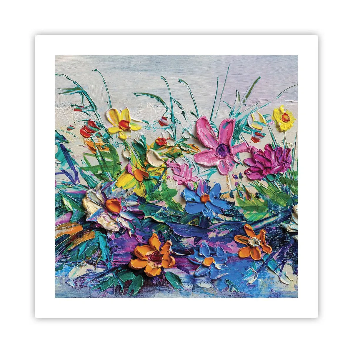 Plakat - Overhovedet ikke et stilleben - 50x50 cm
