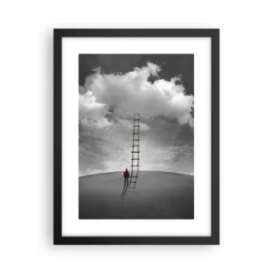 Plakat i sort ramme - Alt er muligt - 30x40 cm