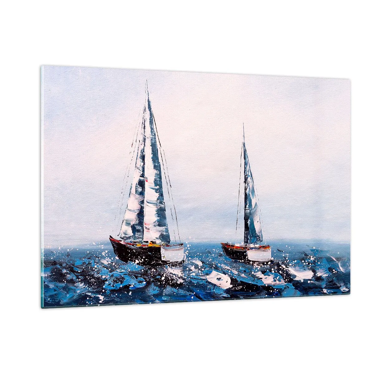 Billede på glas - Vindens broderskab - 120x80 cm