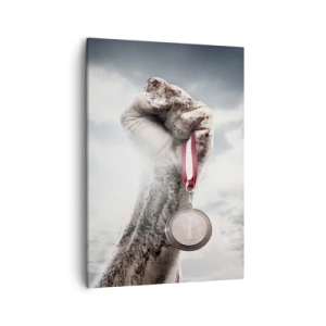 Lærredstryk - Billede på lærred - Per aspera ad astra - 50x70 cm