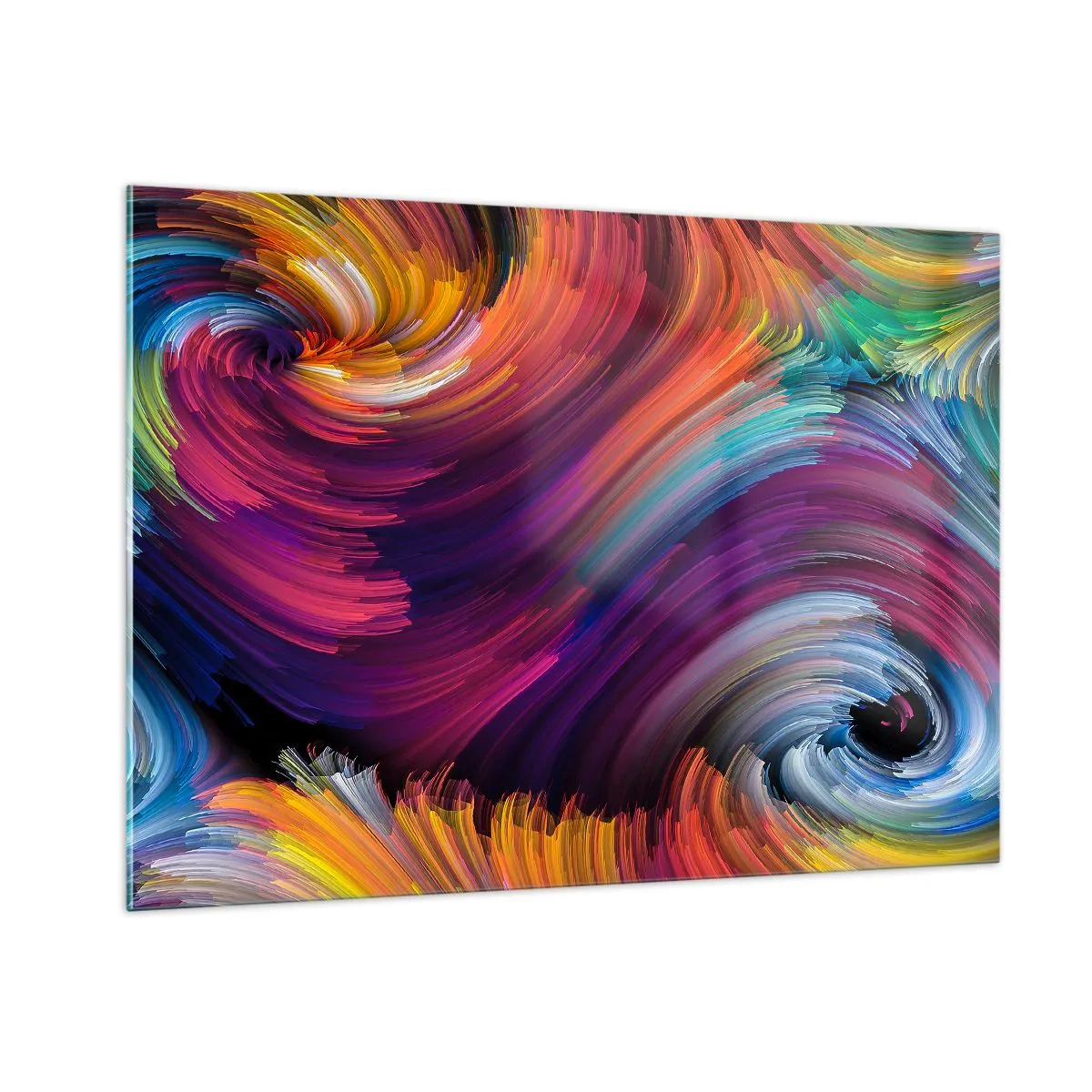 Billede på glas - Begyndelsen på en ny verden - 100x70 cm