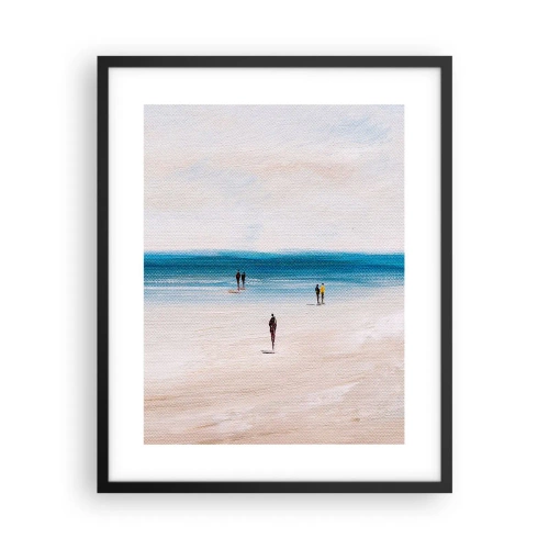 Plakat i sort ramme - Et naturligt behov - 40x50 cm