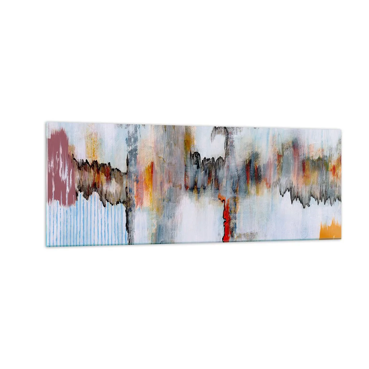 Billede på glas - En pind på vandet - 140x50 cm
