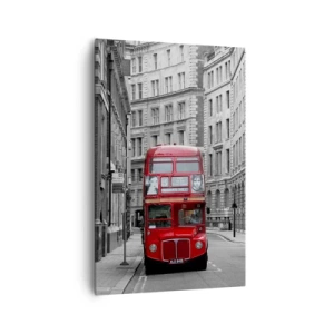 Lærredstryk - Billede på lærred - Hverdagen behøver ikke at være grå - 80x120 cm