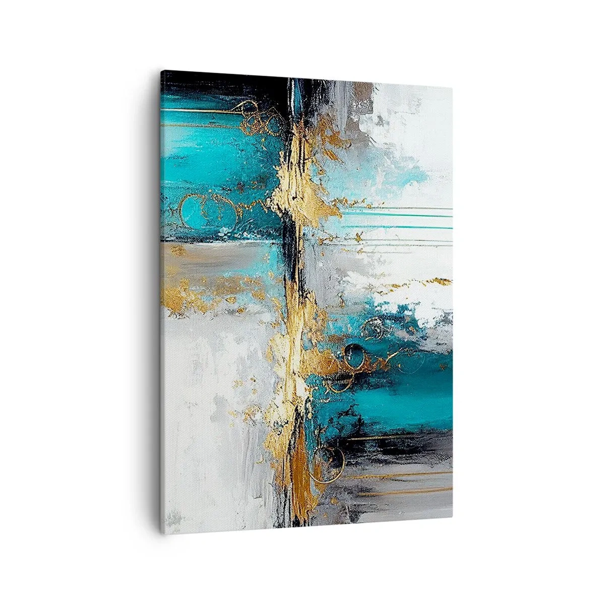 Lærredstryk - Billede på lærred - Alting flyder - 50x70 cm