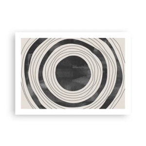 Plakat - Lige til det punkt - 70x50 cm