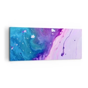 Lærredstryk - Billede på lærred - Yin og yang - 100x40 cm