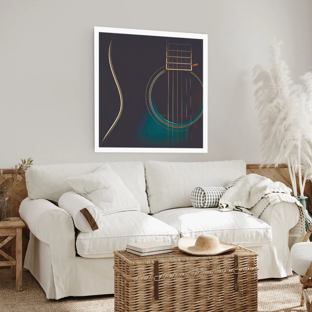Plakat - Et øjeblik før det lyder - 60x60 cm