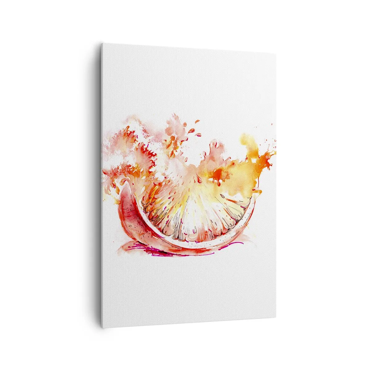 Lærredstryk - Billede på lærred - Saftig forfriskning - 70x100 cm