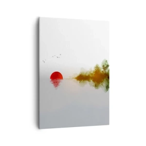 Lærredstryk - Billede på lærred - Et løfte om fred - 50x70 cm
