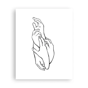 Plakat - God berøring - 40x50 cm