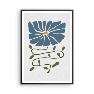 Plakat i sort ramme - Fra kvist til blomst - 70x100 cm