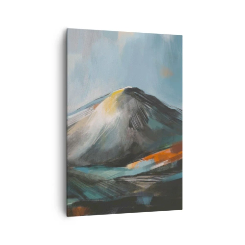 Lærredstryk - Billede på lærred - Rå og smuk - 70x100 cm