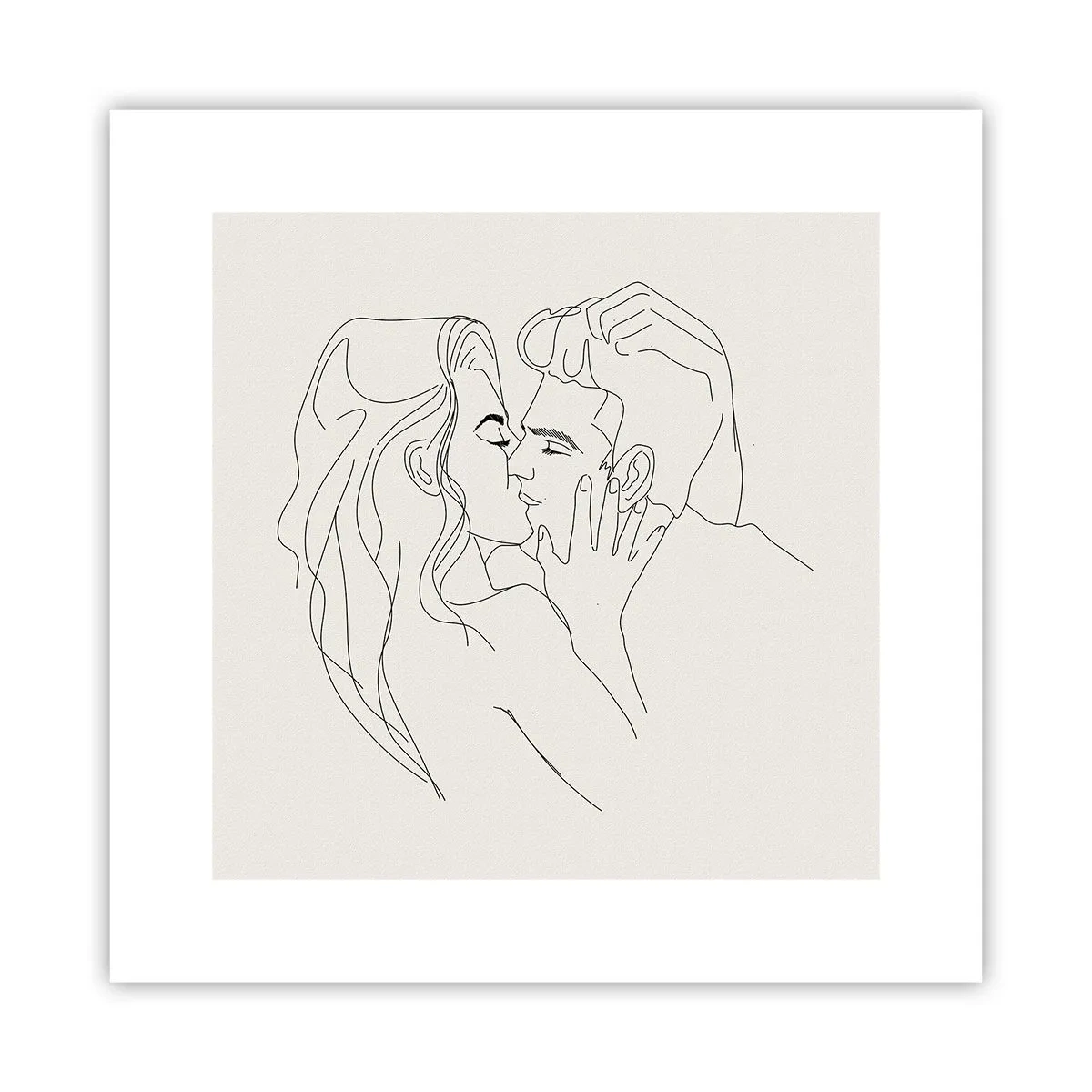 Plakat - Forviklet i følelser - 30x30 cm